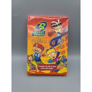 Rocket Power 32 Valentines Card 8 Designs 2002 Nickelodeon Sealed